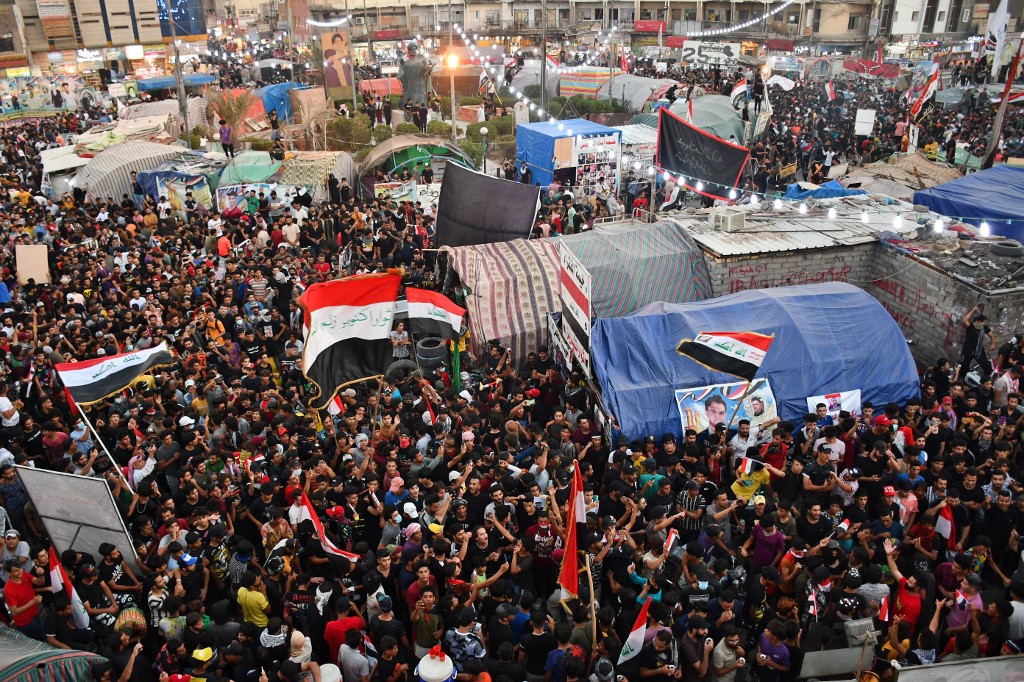 October protest Iraq