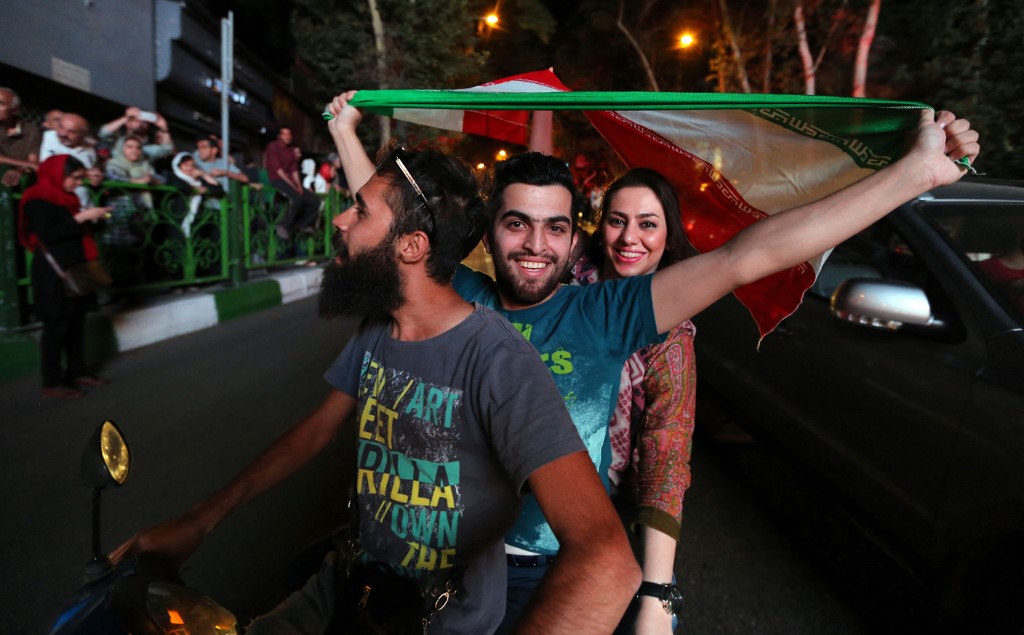 Tehran celebrations 