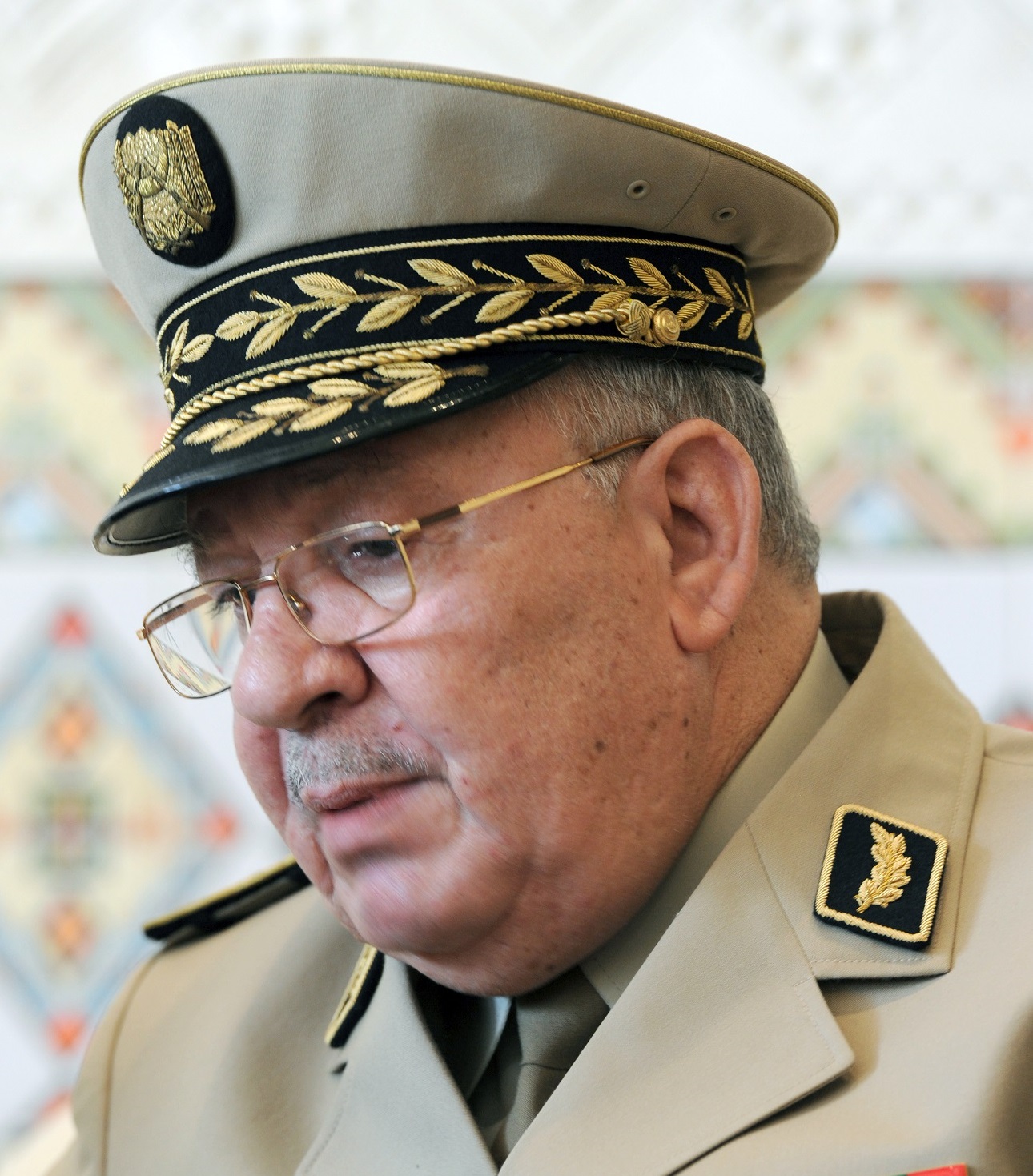 Le chef d’état-major algérien Ahmed Gaïd Salah en 2014 (AFP)