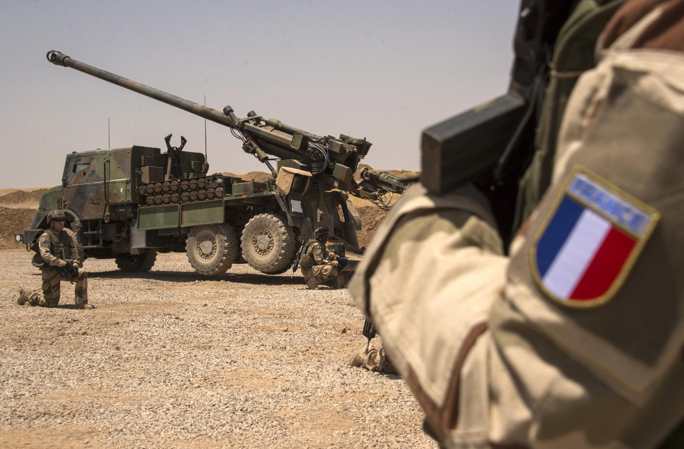 Des soldats français déployés à Mossoul (Irak), le 13 juillet 2017 (AFP)