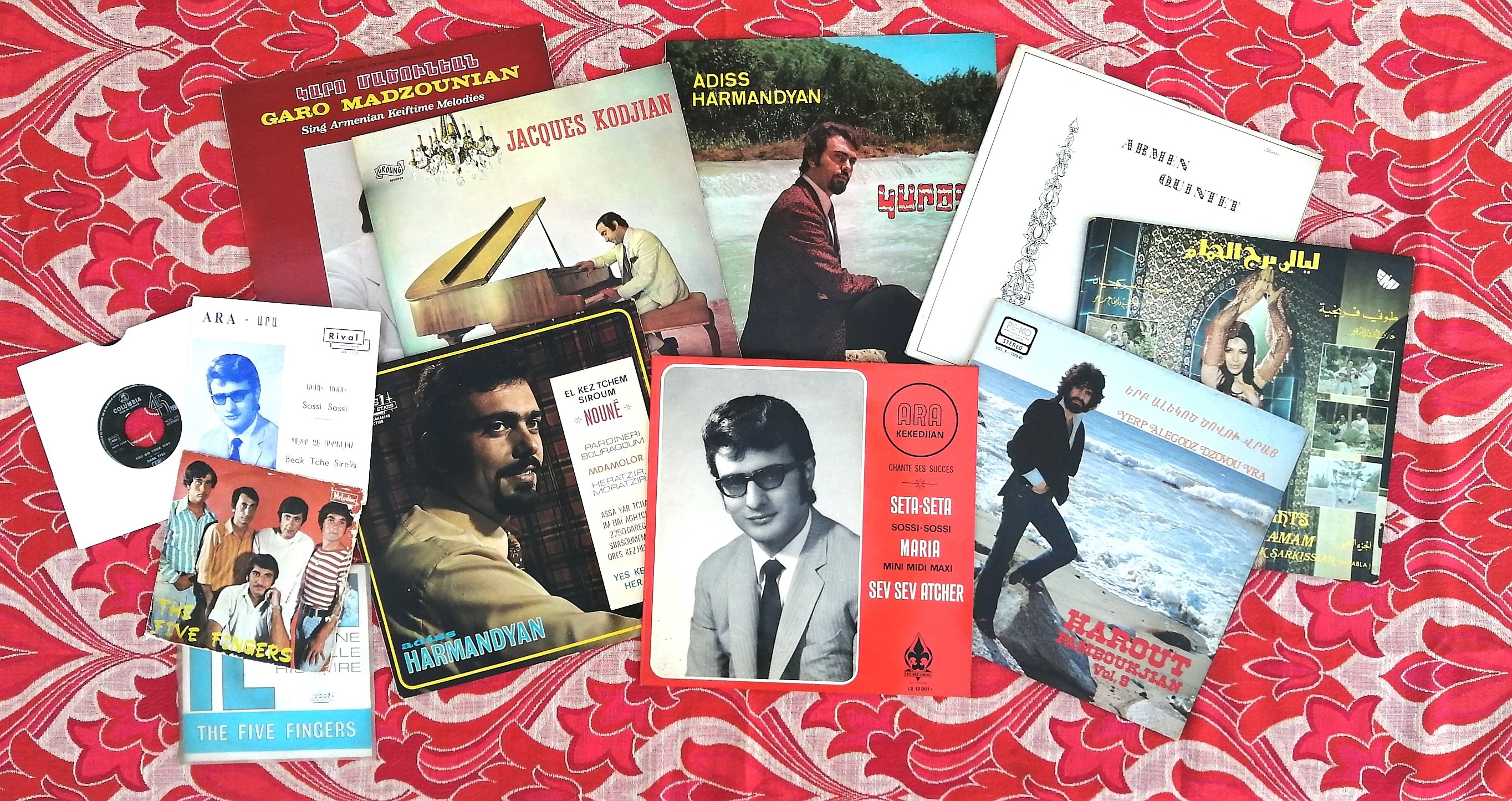Armenian language pop music or estraydin became popular in the 1970s (Credit: Natalie Shooter)