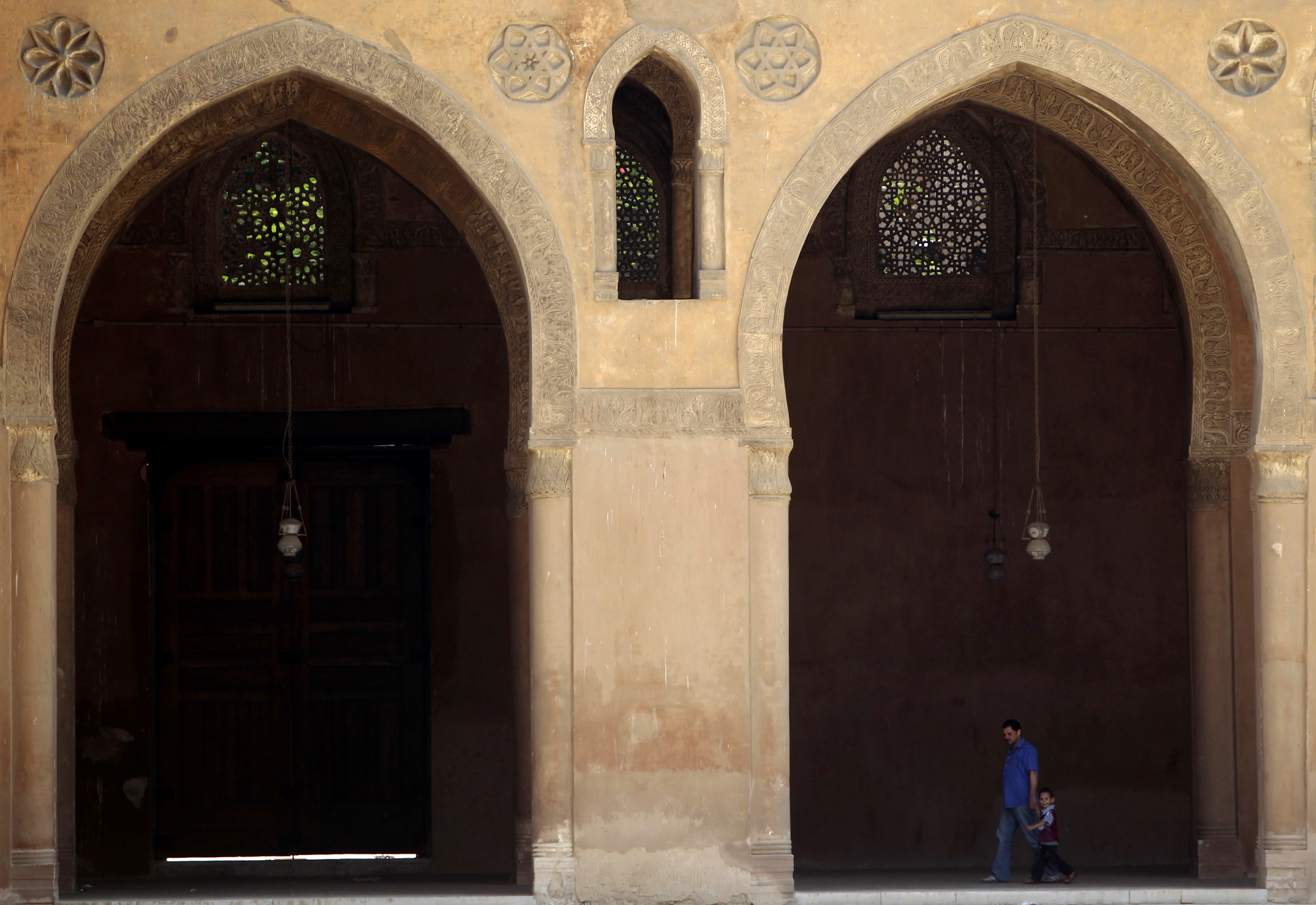  The Ibn Tulun Mosque in old Cairo, which was constructed in 897A.D, is one the oldest and largest mosques in the world July, 2012 (Reuters)