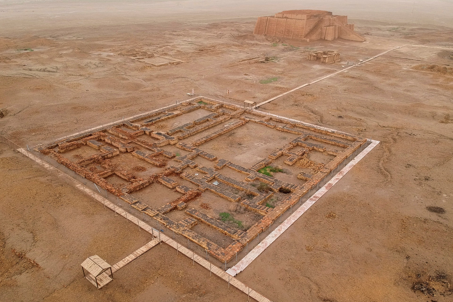 A general view of the ancient archeological site of Ur, traditionally believed to be the birthplace of Abraham (Reuters)