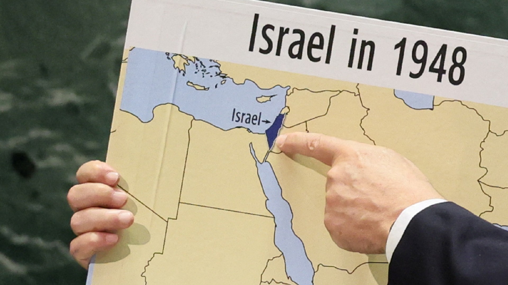 Israel-Saudi Arabia: Netanyahu promotes normalisation with new map