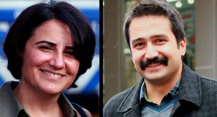 Ebru Timtik and Aytac Unsal, prior to beginning their hunger strikes (CHD)