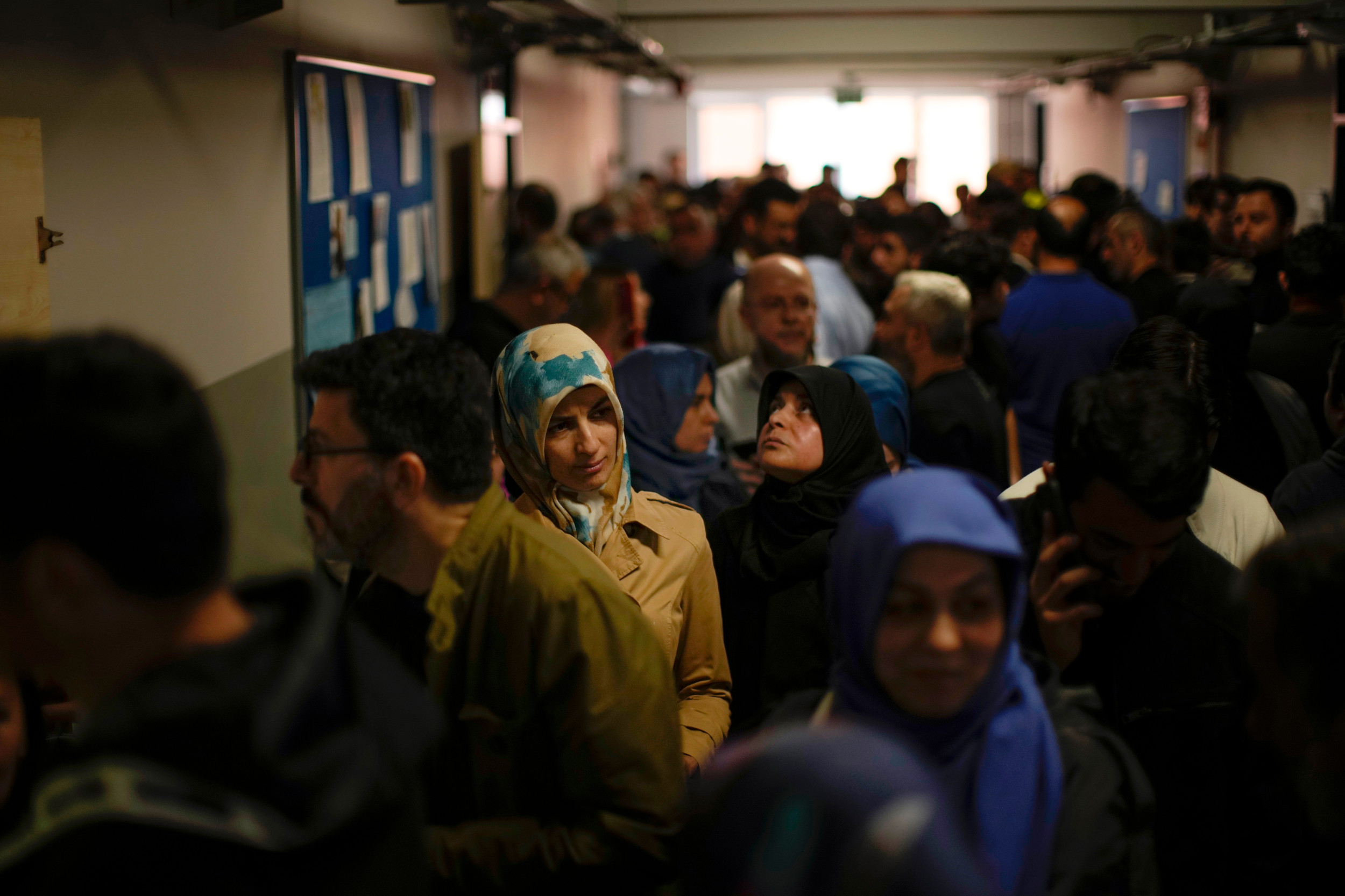 Polls will close at 5 pm local time, with preliminary results expected later in the evening (AP)