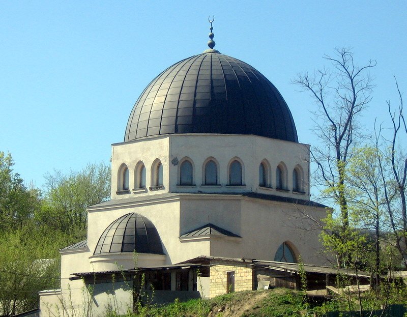 La mosquée Ar-Rahma dans le quartier de Tatarka à Kyiv est la première mosquée de la ville construite à cet effet (Wikimedia)