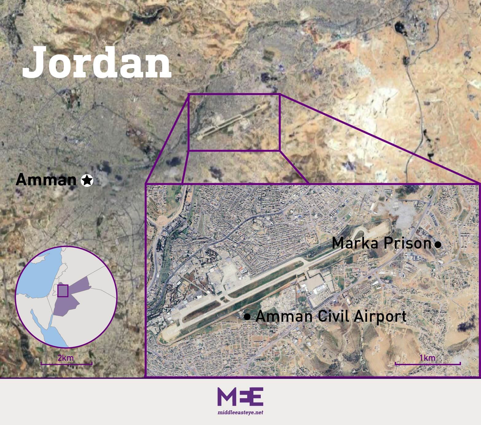 Amman Marka Map