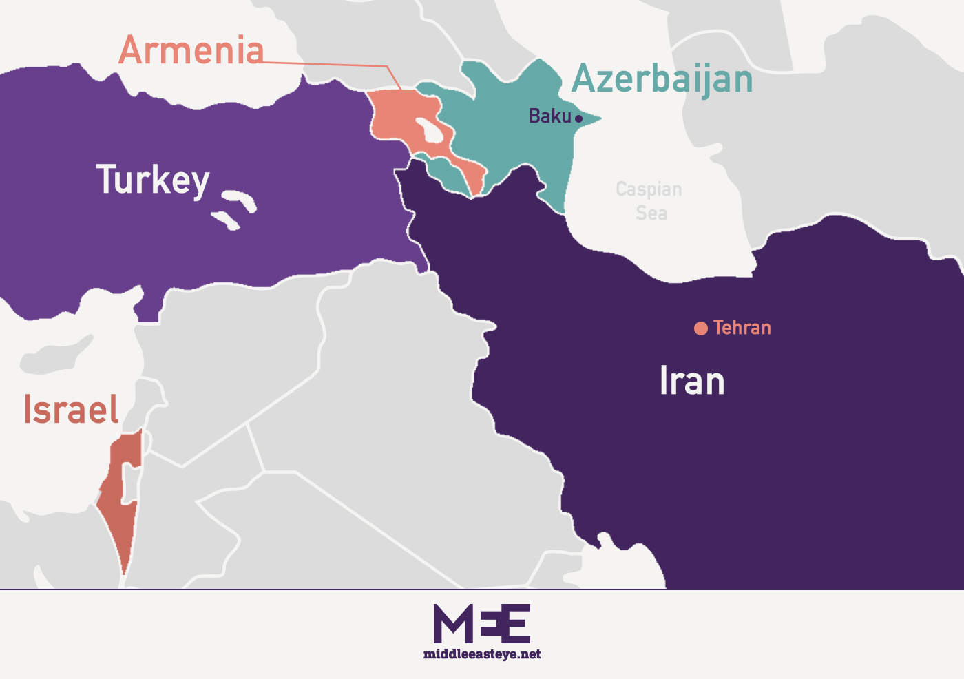 map iran azerbaijan