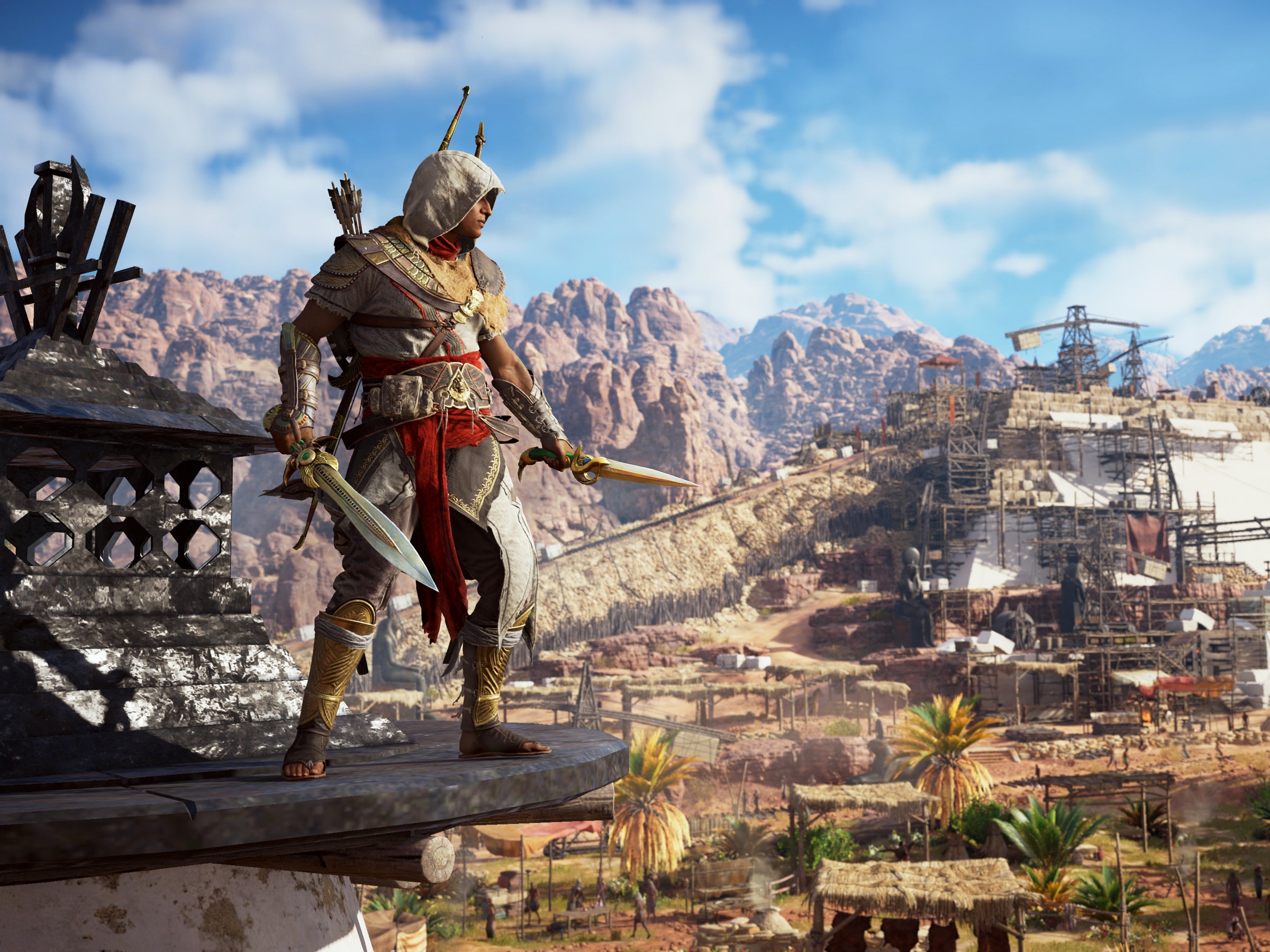 Origins se déroule dans l’Égypte ptolémaïque et sert de préquelle au premier jeu Assassin’s Creed (Ubisoft)