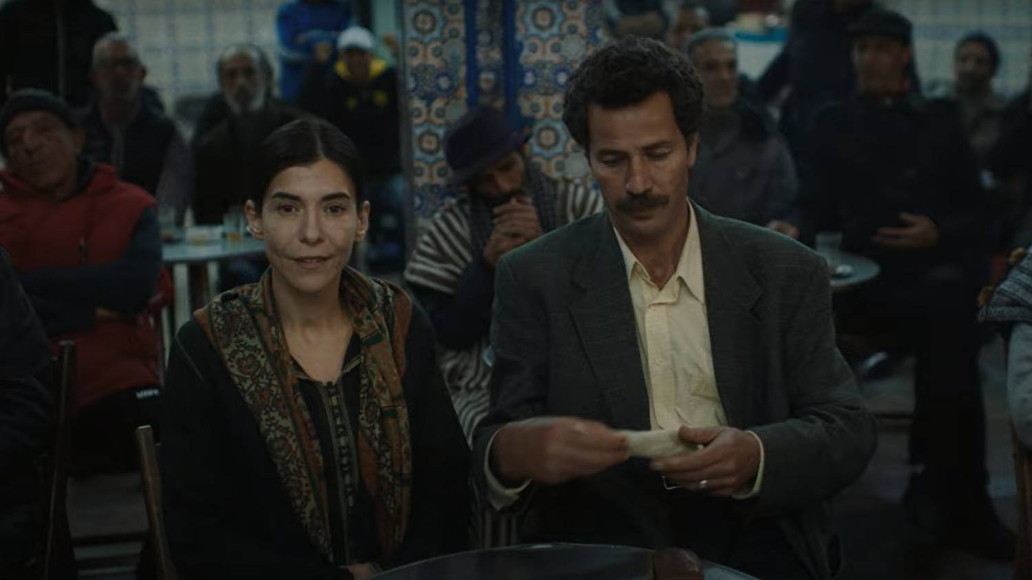 A film about a closeted middle-aged married tailor specializing in traditional Moroccan attires who falls for his new apprentice as his wife battles cancer (screengrab)