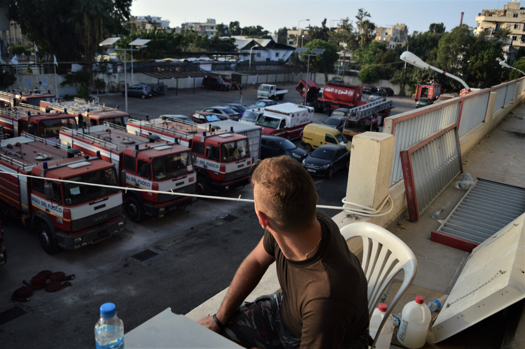 Beirut explosion firefighters