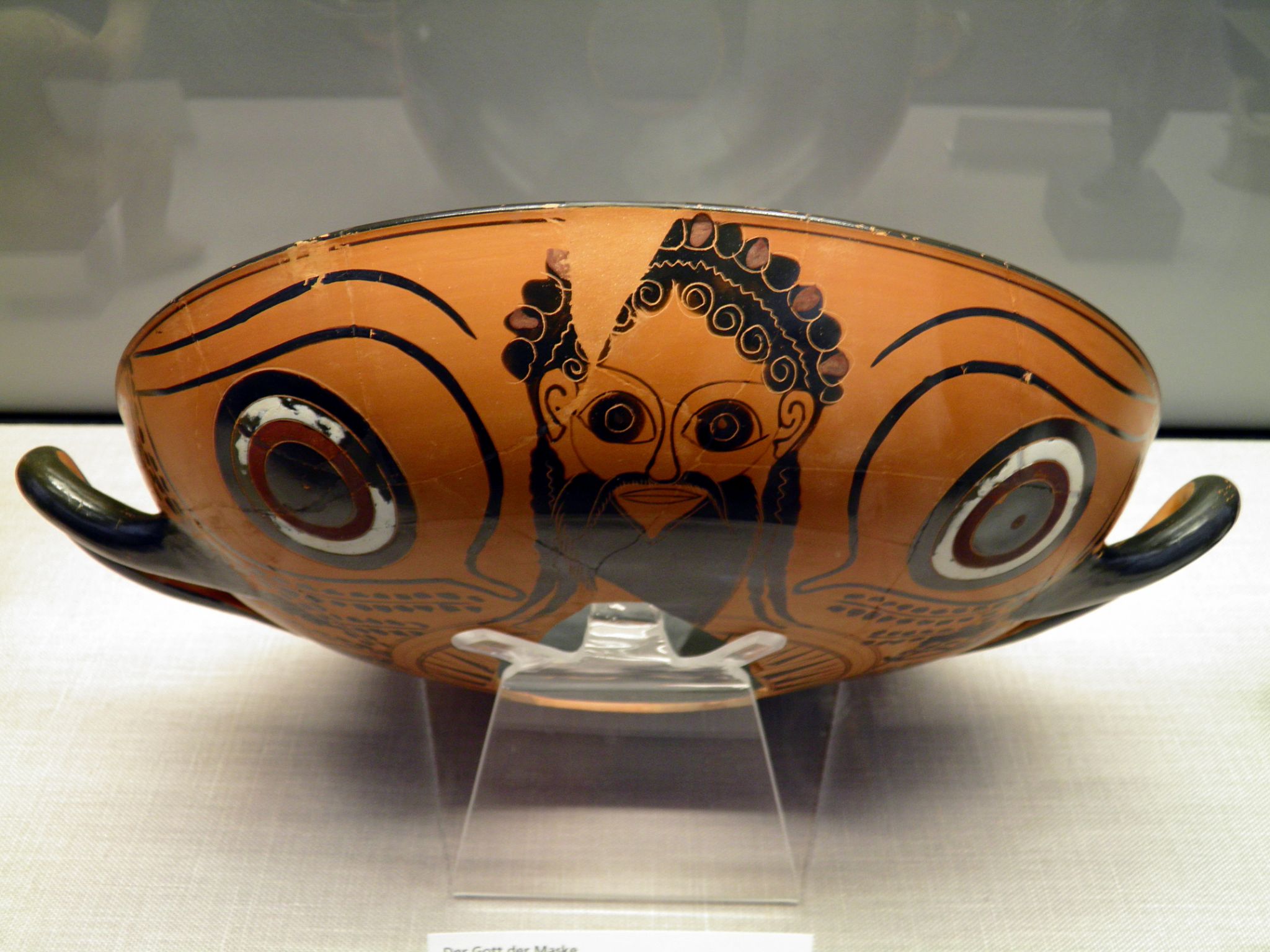 Eye-cups like this one were used by the ancient Greeks to repel the gaze of the one with an evil eye (CC)