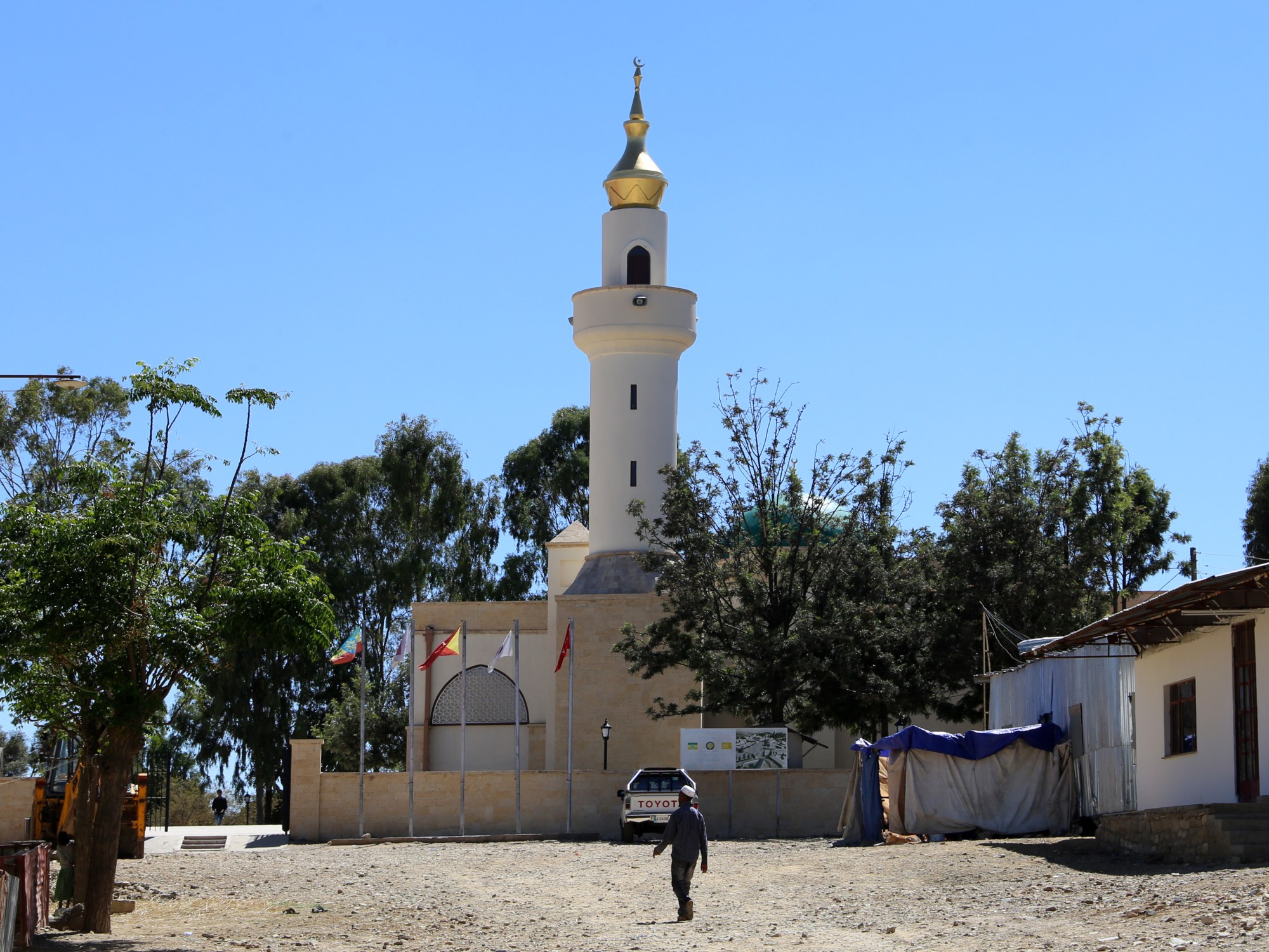 The mosque, pictured here in 2018, was first built in the 7th century (Wikicommons/Sailko)