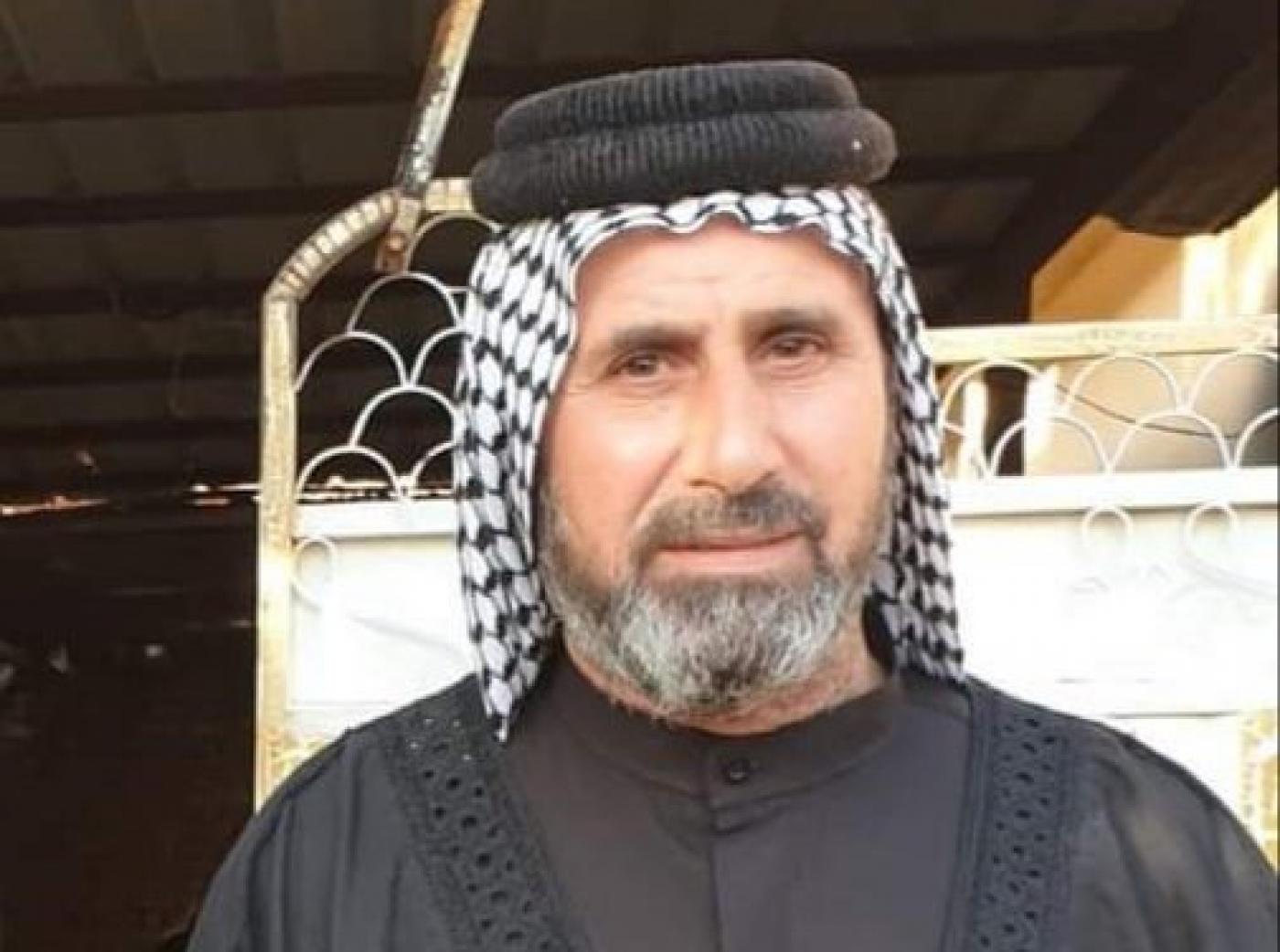Jaseb Hattab al-Hiliji spent 17 months looking for his son before he was killed (social media)