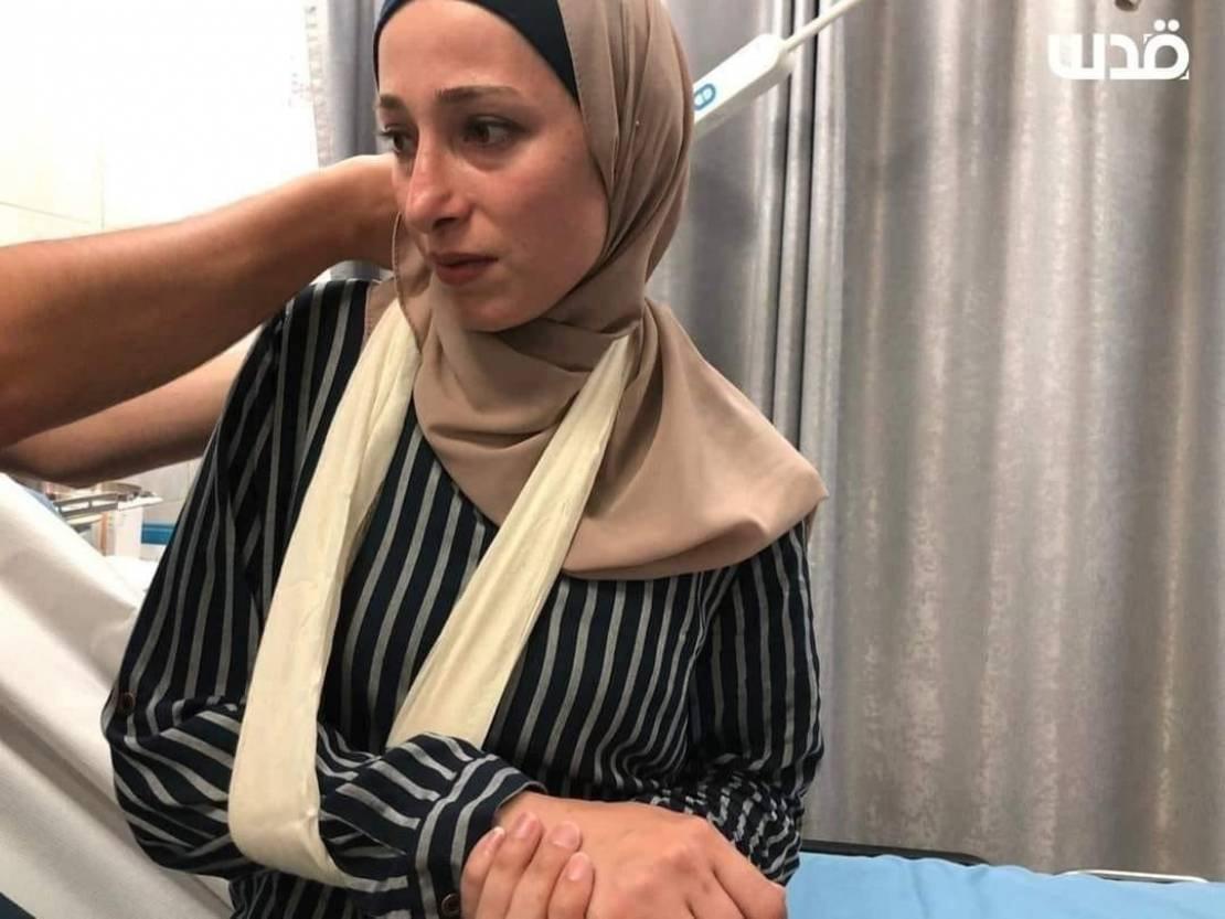 Palestinian female journalists attacked by PA forces