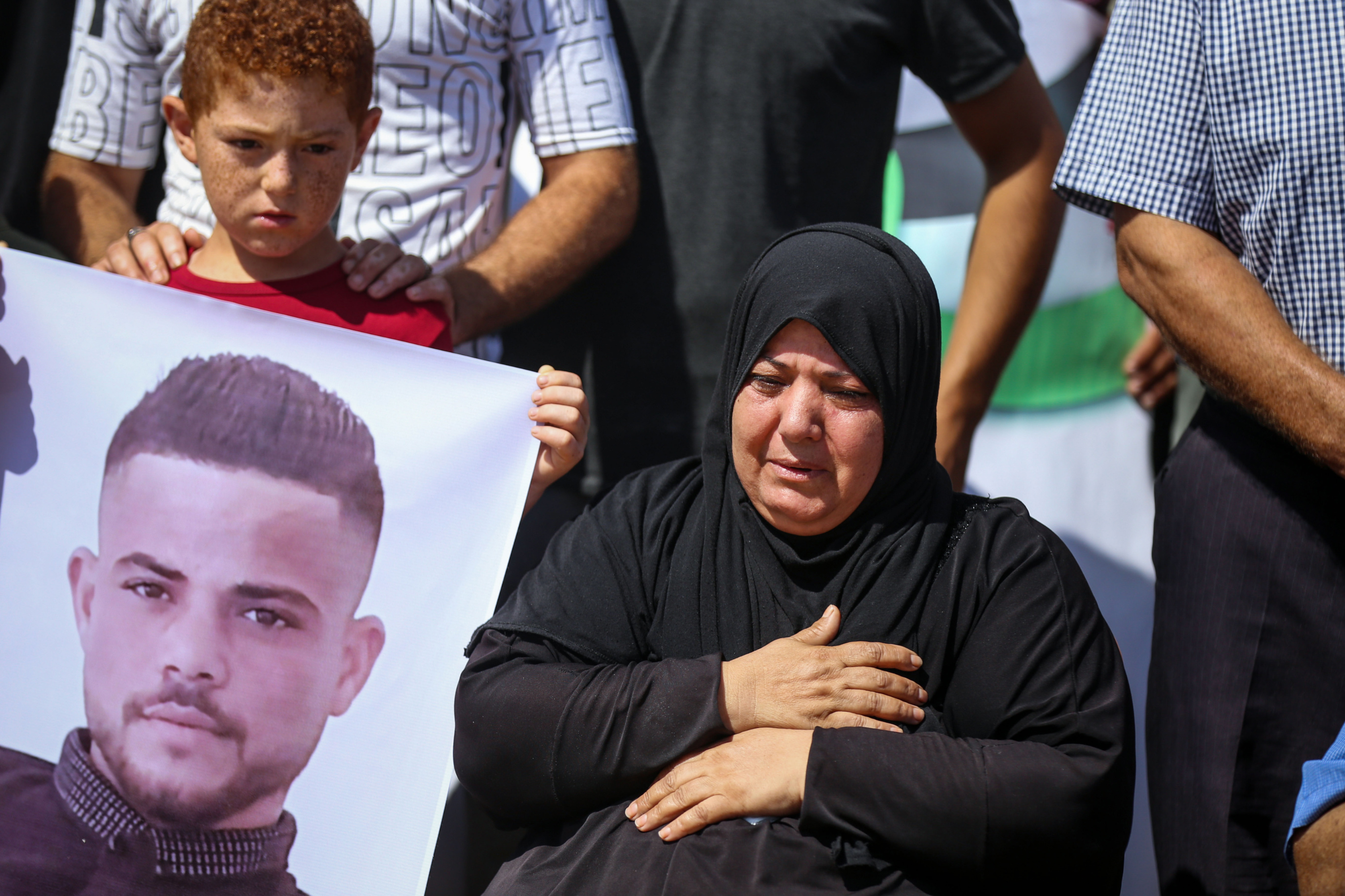Mother of Palestinian fishermen killed by Egyptian forces