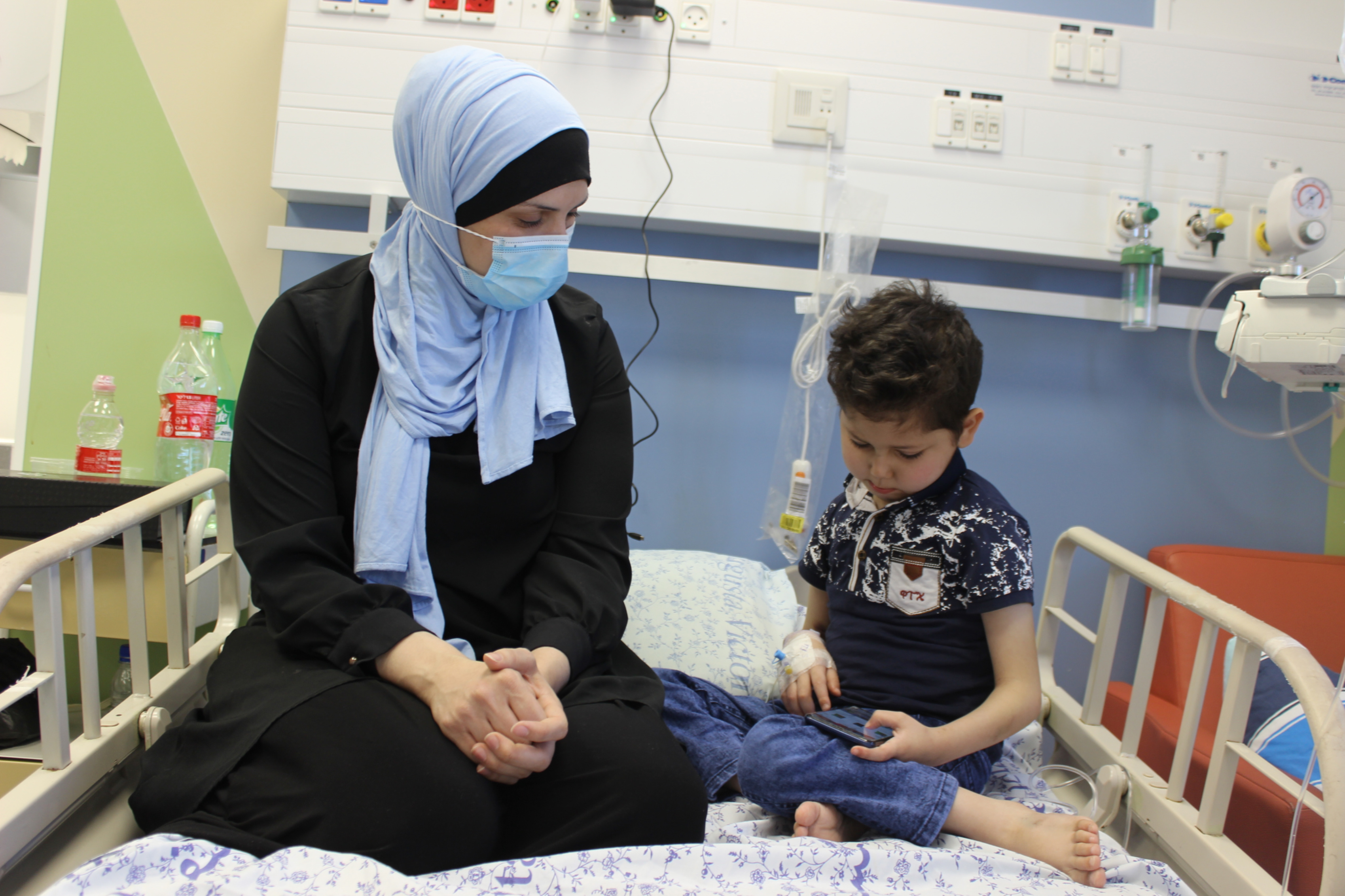 Gaza cancer patients in Jerusalem