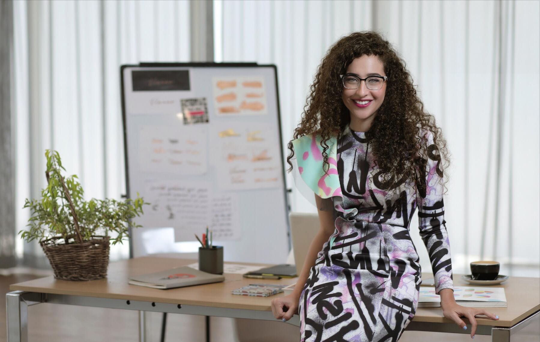 Ghada Wali, an award-winning Egyptian graphic designer who has created an Arabic learning tool