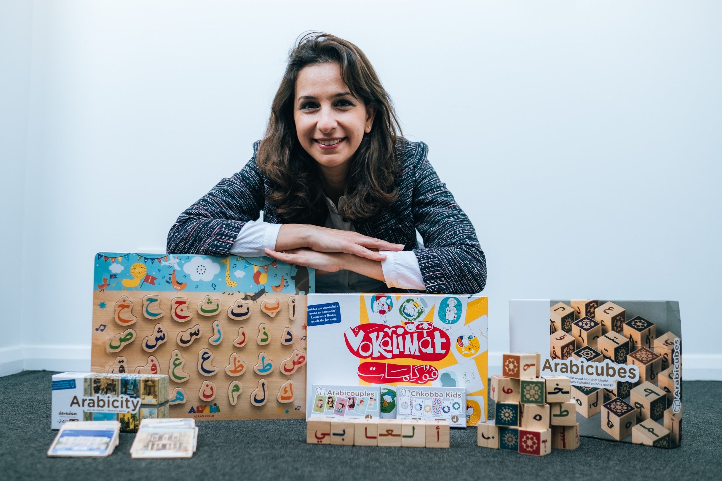 Hala Ghraib encourages teaching Arabic through play