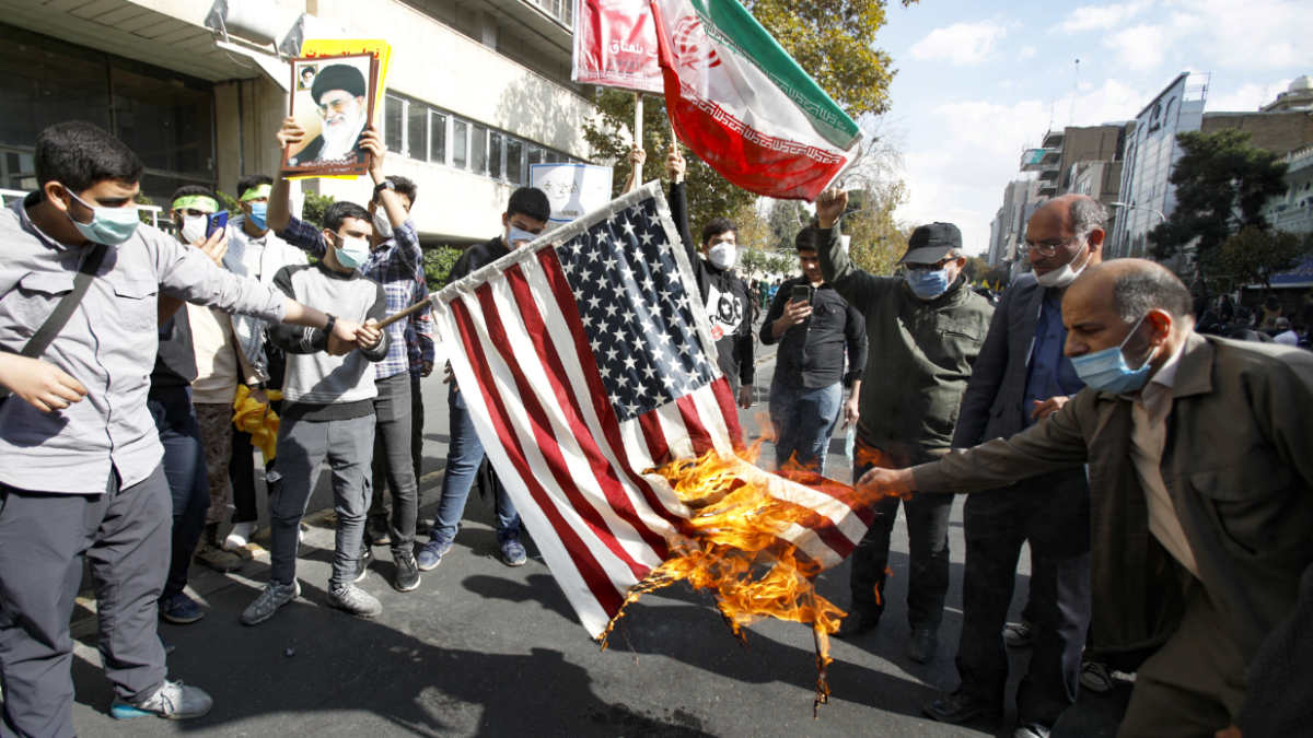 Iran flag USA