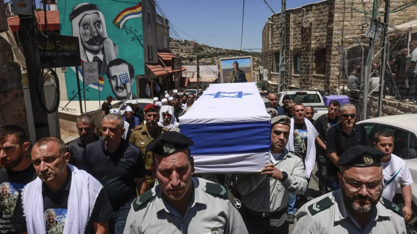 israeli druze soldier funeral 