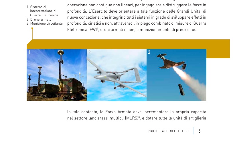 Turkish drone referenced in Italian military's future of warfare report 