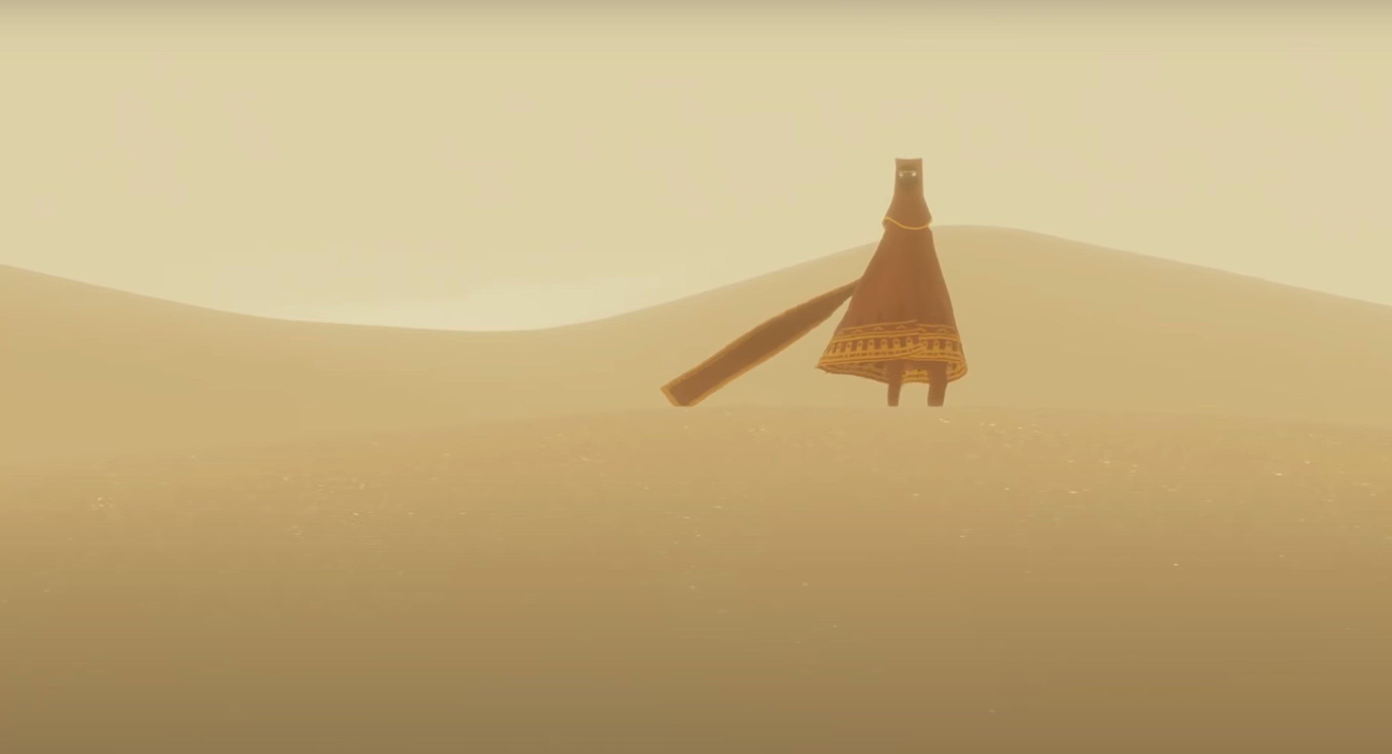 Journey est un jeu chargé de symboles religieux (thatgamecompany/Sony).