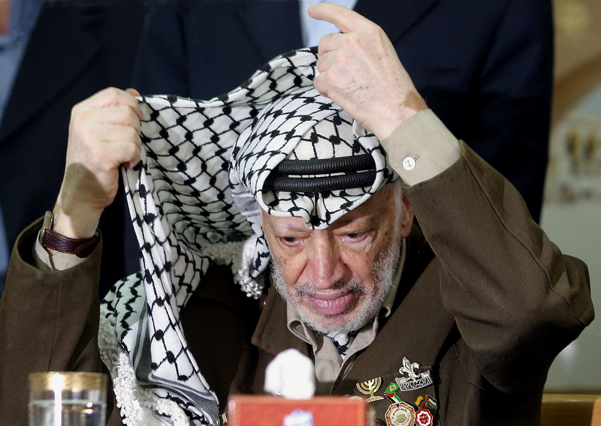 Yasser Arafat lead the Palestinian Liberation Organisation (PLO) from 1969 until his death in 2004 (AFP)