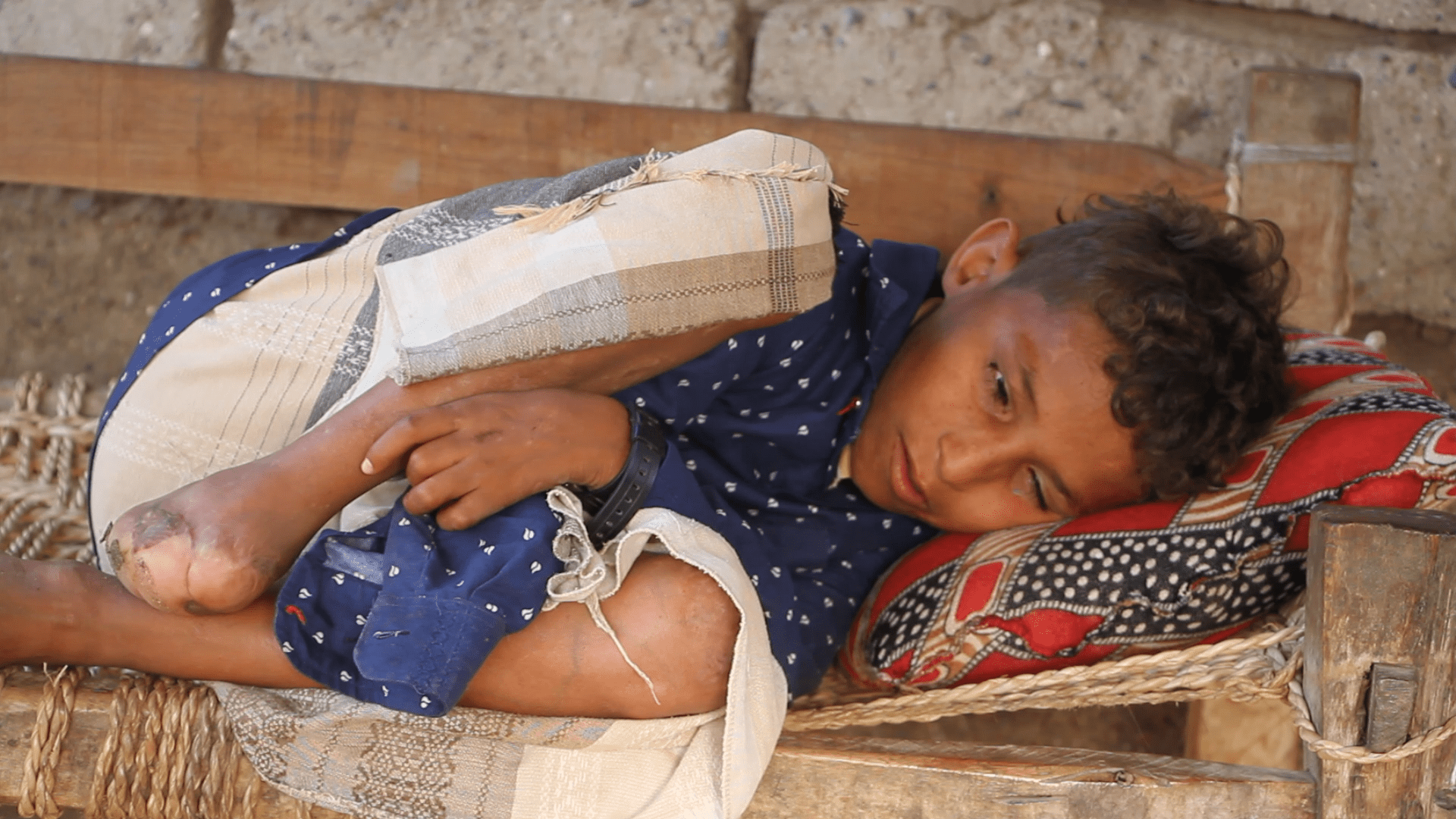 yemen child landmines