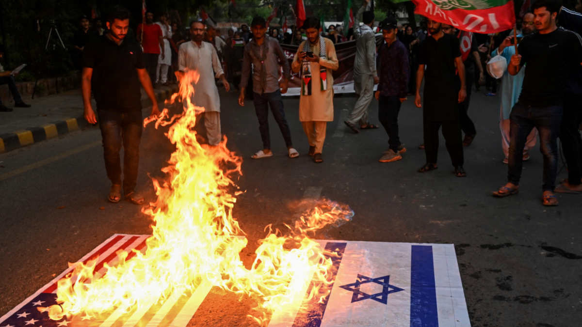 Protests Israel-Us