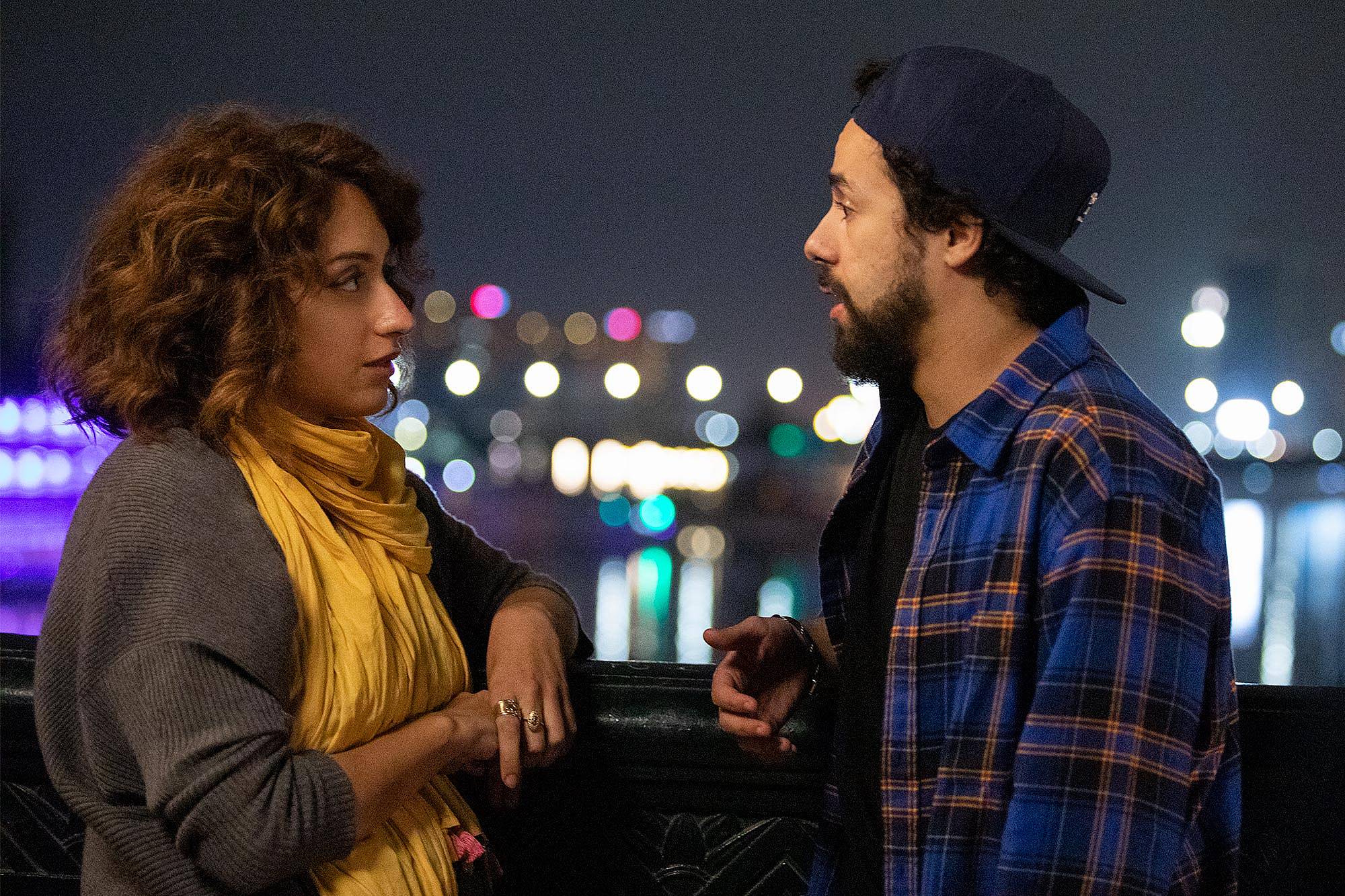 Ramy falls for his cousin, played by Rosaline Elbay - but it causes complications (Hulu)