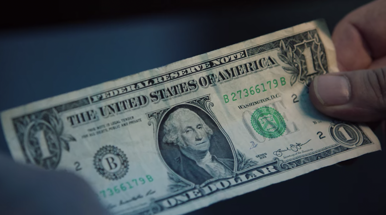 Can Tarek and Zeina track down the elusive dollar bill and claim the million-dollar cash reward? (Netflix)