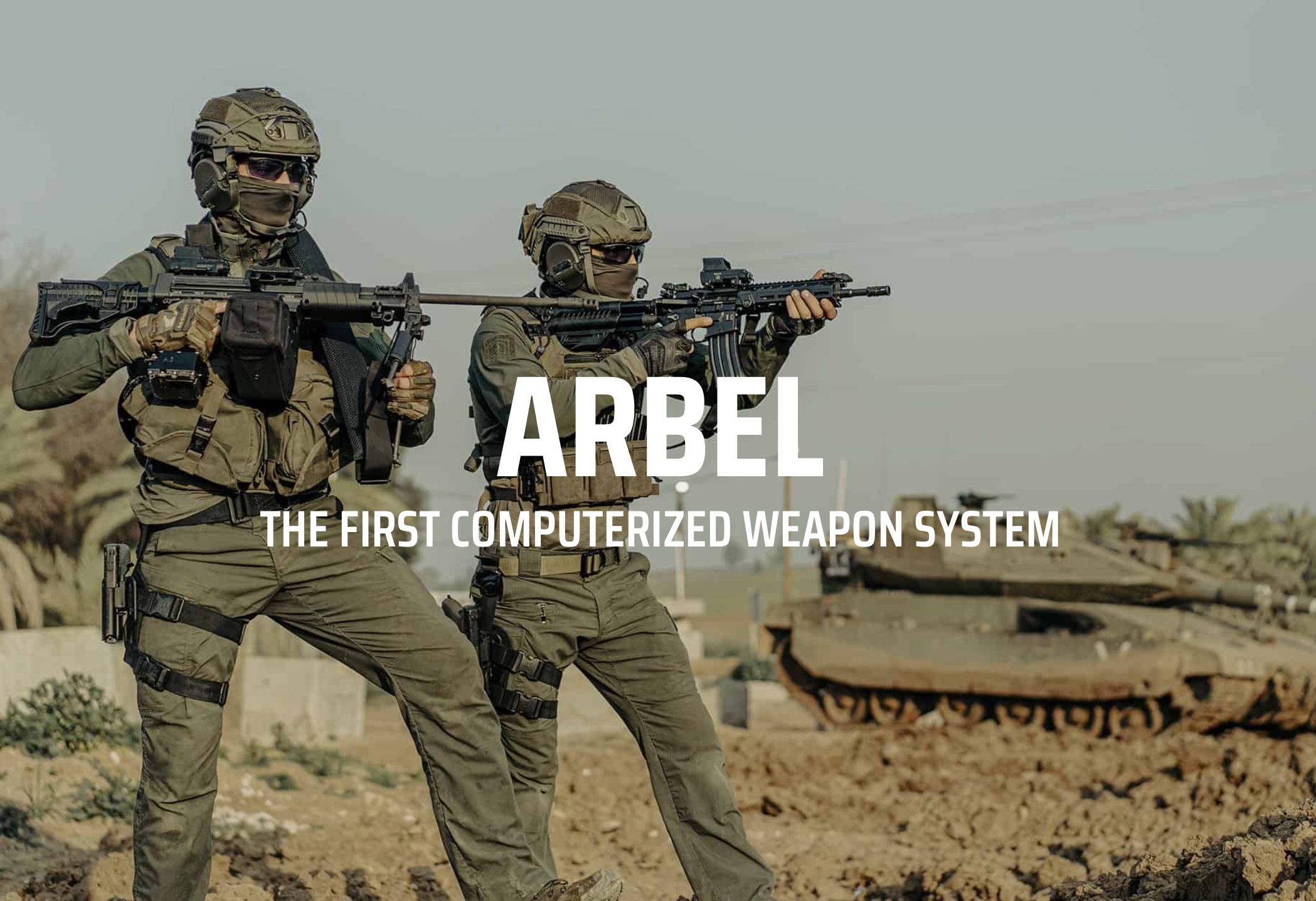 IWI advert promoting the Arbel system (Screenshot)