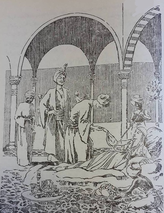 Shajar al-Durr as depicted in a Lebanese publication about the Ayyubid Empire (CC)