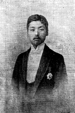 Shotaro Noda, photographié ici en 1891, a été l’un des premiers sujets japonais à se convertir à l’islam (domaine public)