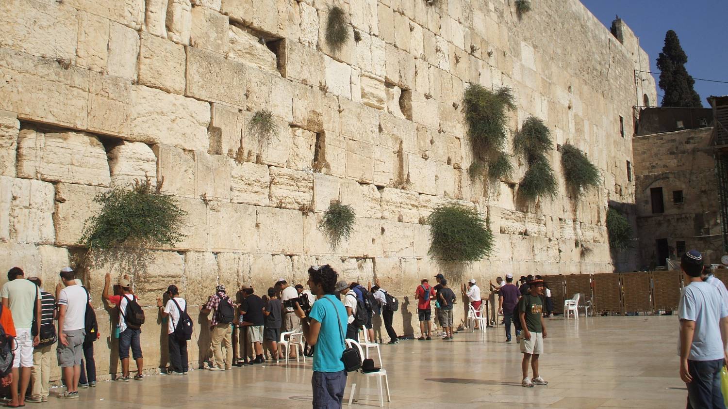 The Western Wall is one of the holiest sites in Judaism (Creative Commons)