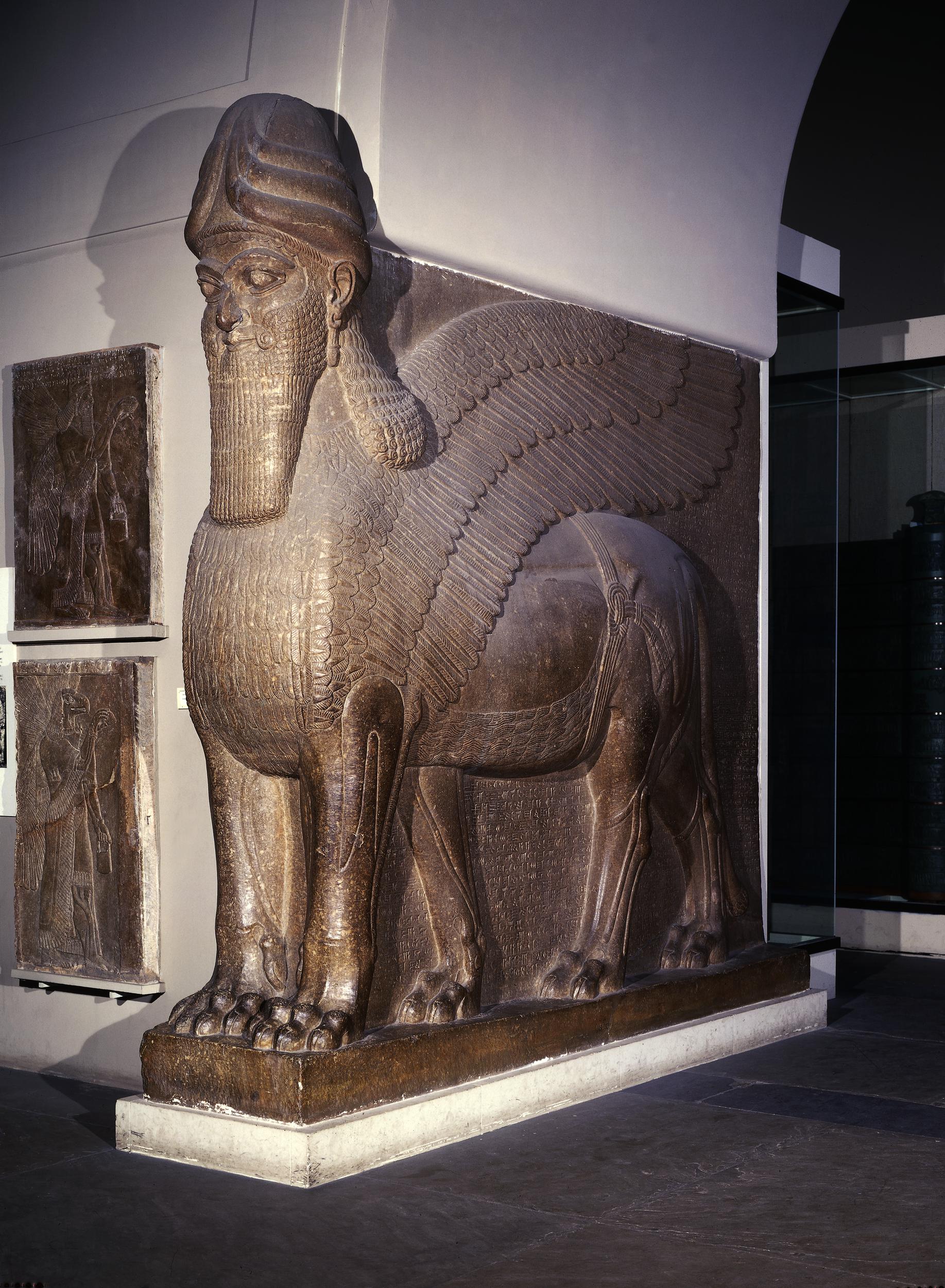 The statue has a number of distinguishing features, including five legs (The British Museum)