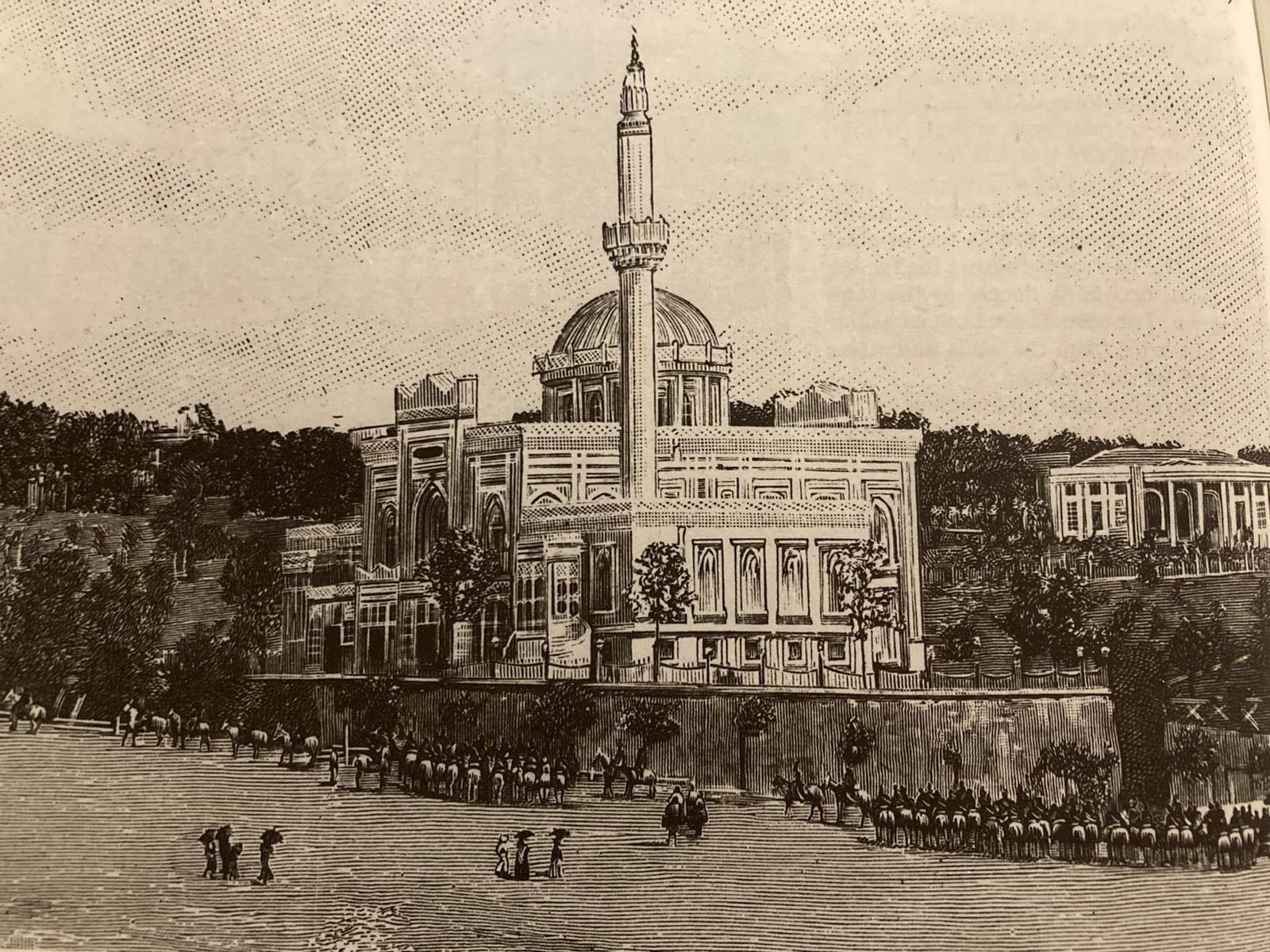 Yildiz mosque sketch