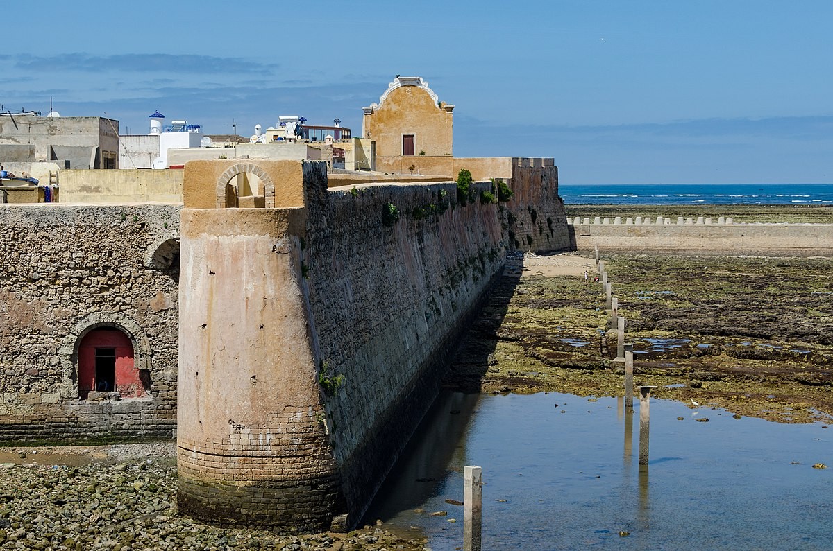 Mazagan (El-Jadida), une forteresse portugaise construite sur le littoral marocain, est classée au patrimoine mondial de l’UNESCO (Wikimedia)
