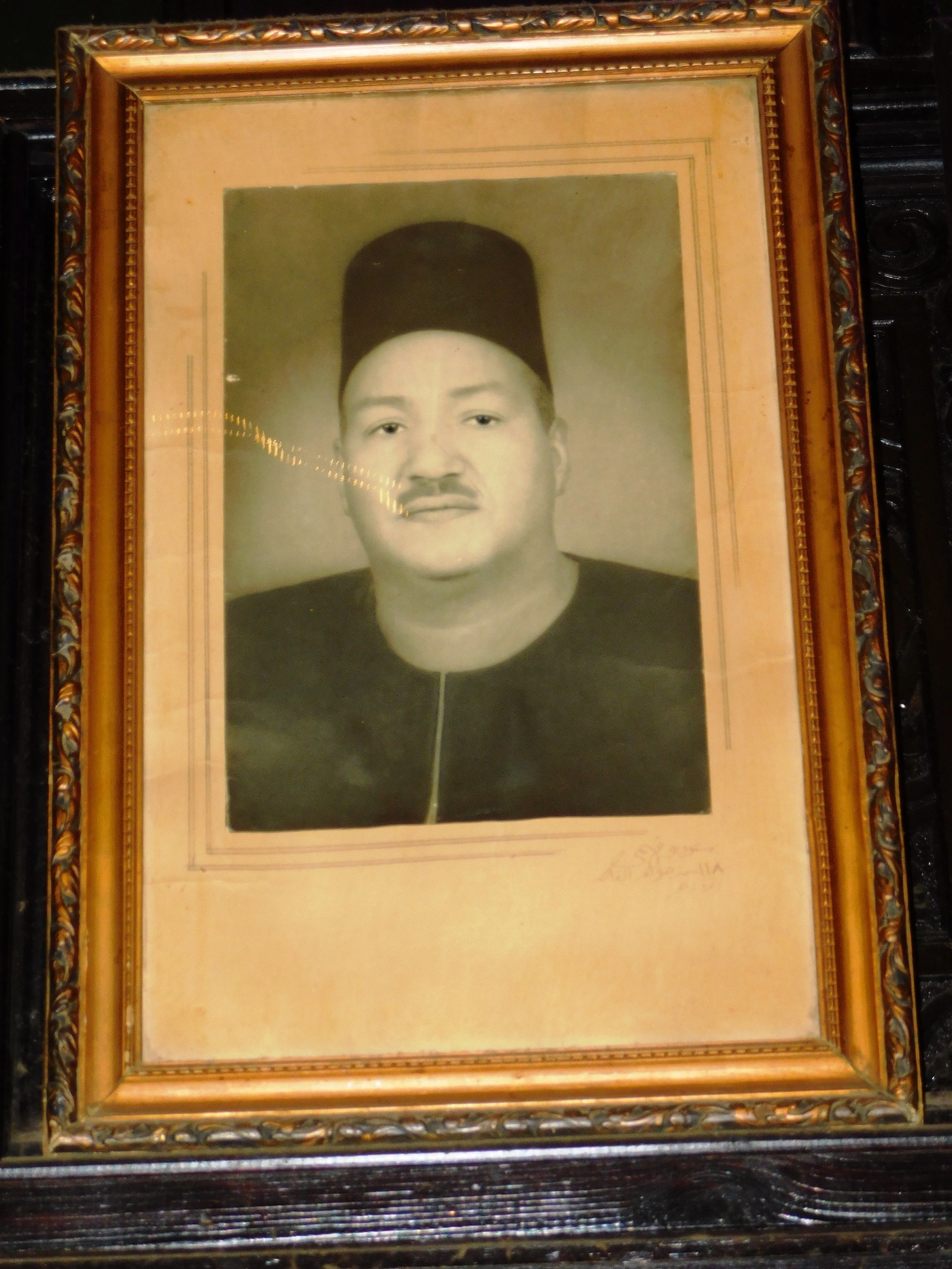 Portrait de Fishawy premier du nom, fondateur du café (MEE)