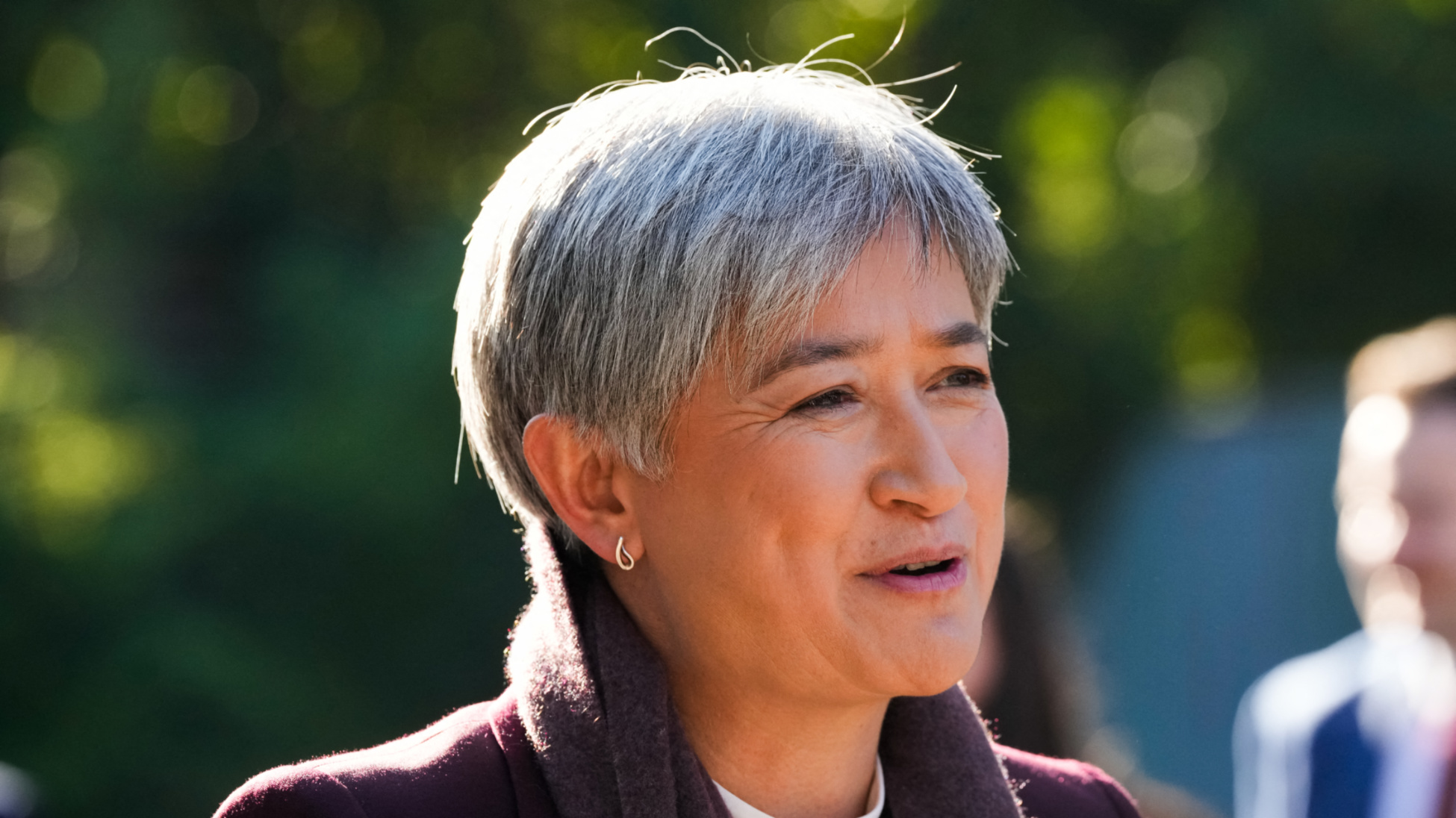 Australian Foreign Minister Penny Wong (Asanka Ratnayake/POOL/AFP)