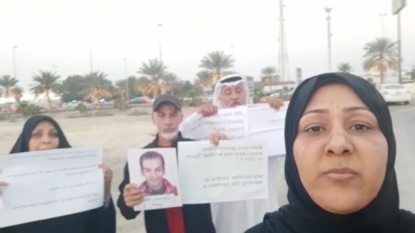 Bahrain GP protest