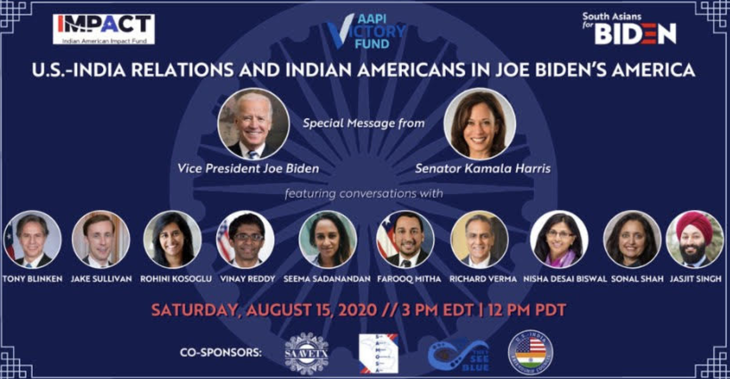 Biden Indian American event