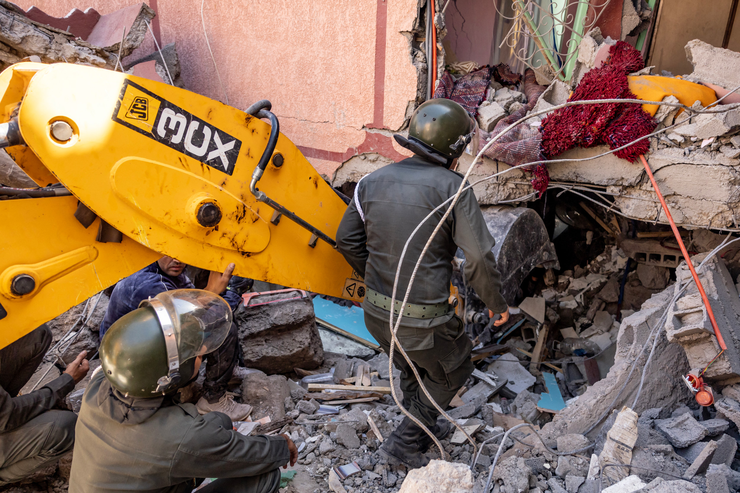 Al Haouz province seems to be the worst-hit by the earthquake with nearly half the causalities reported there (AFP)