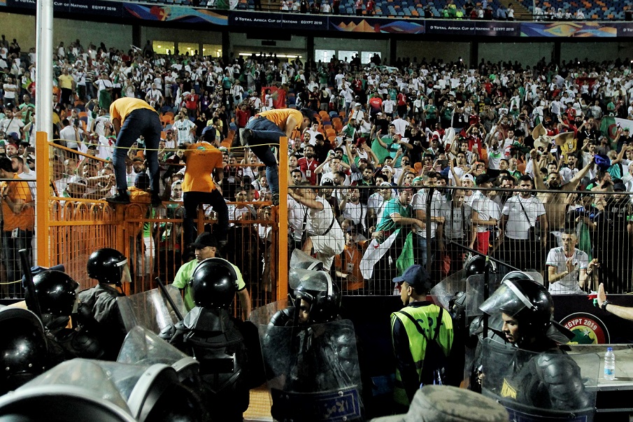 Egyptians have been rooting for Algeria's opponents at the African Cup of Nations in Egypt (MEE/MEE contributor)