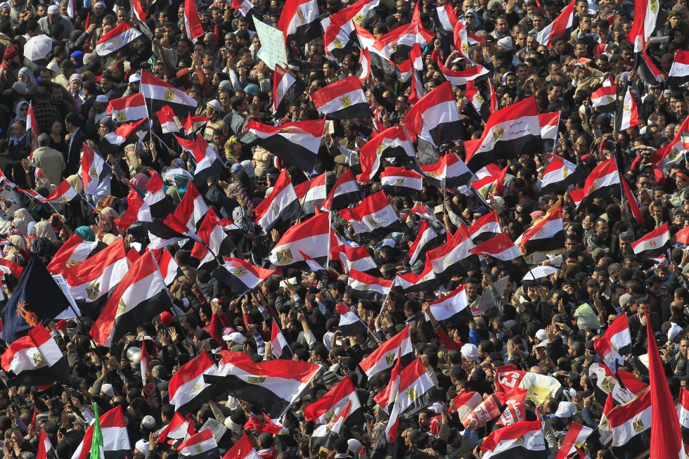 Tahrir Square became the rallying point for Egyptian protesters during the 2011 uprising (AFP)