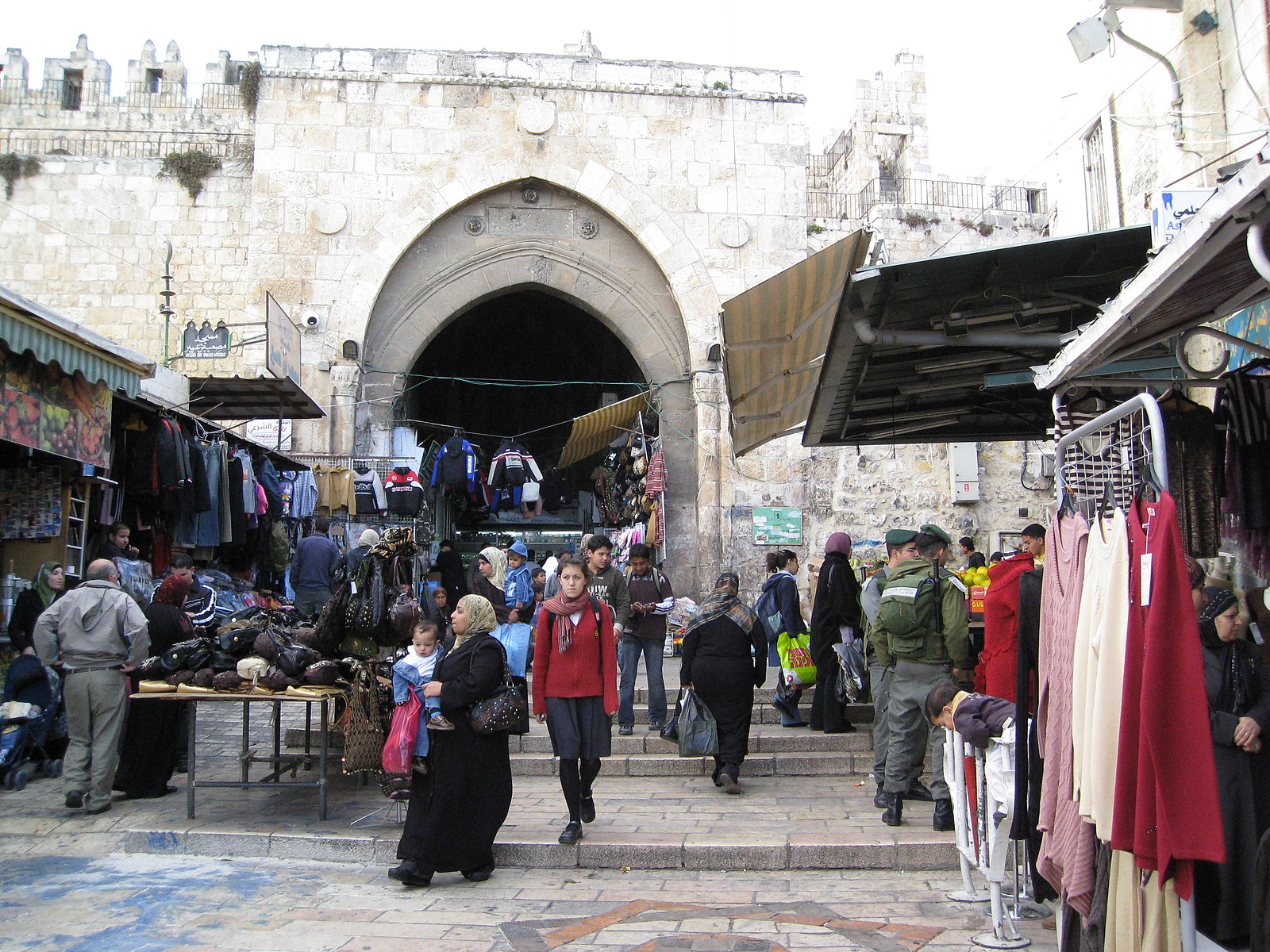 damascus gate shops jerusalem old city