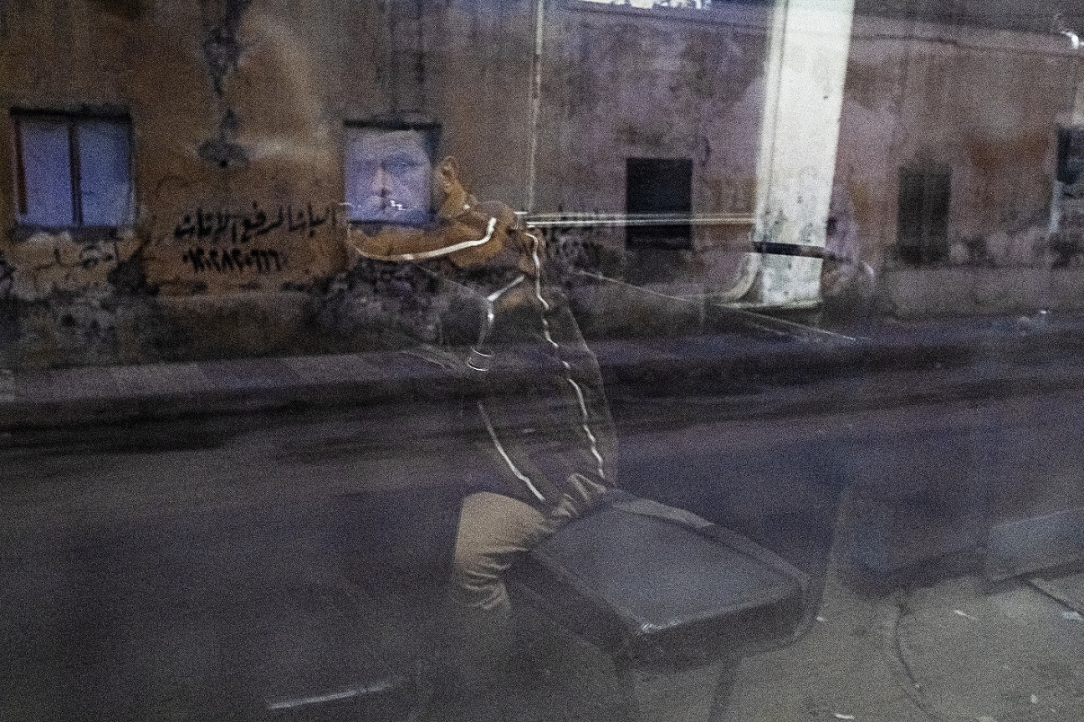 Photo issue de la série Waltz with the tram de Fatma Fahmy (avec l’aimable autorisation de l’auteure)