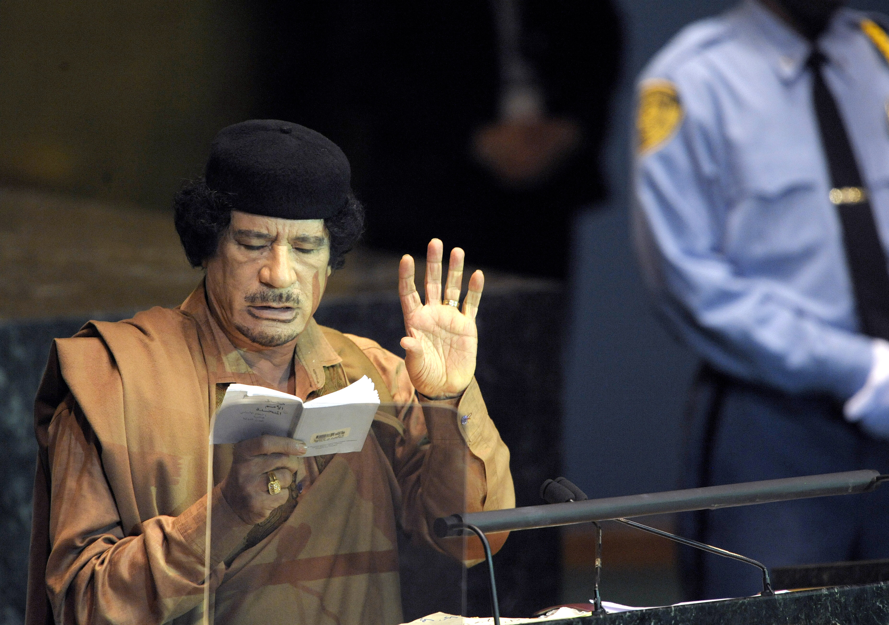 Muammar Gaddafi (AFP)